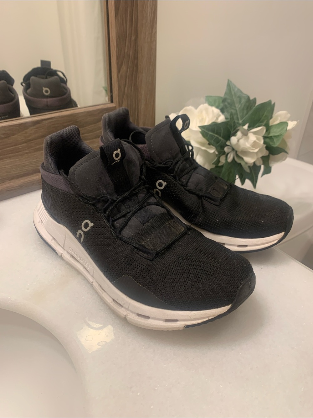 On Running Women’s Black Athletic CloudTec Sneakers